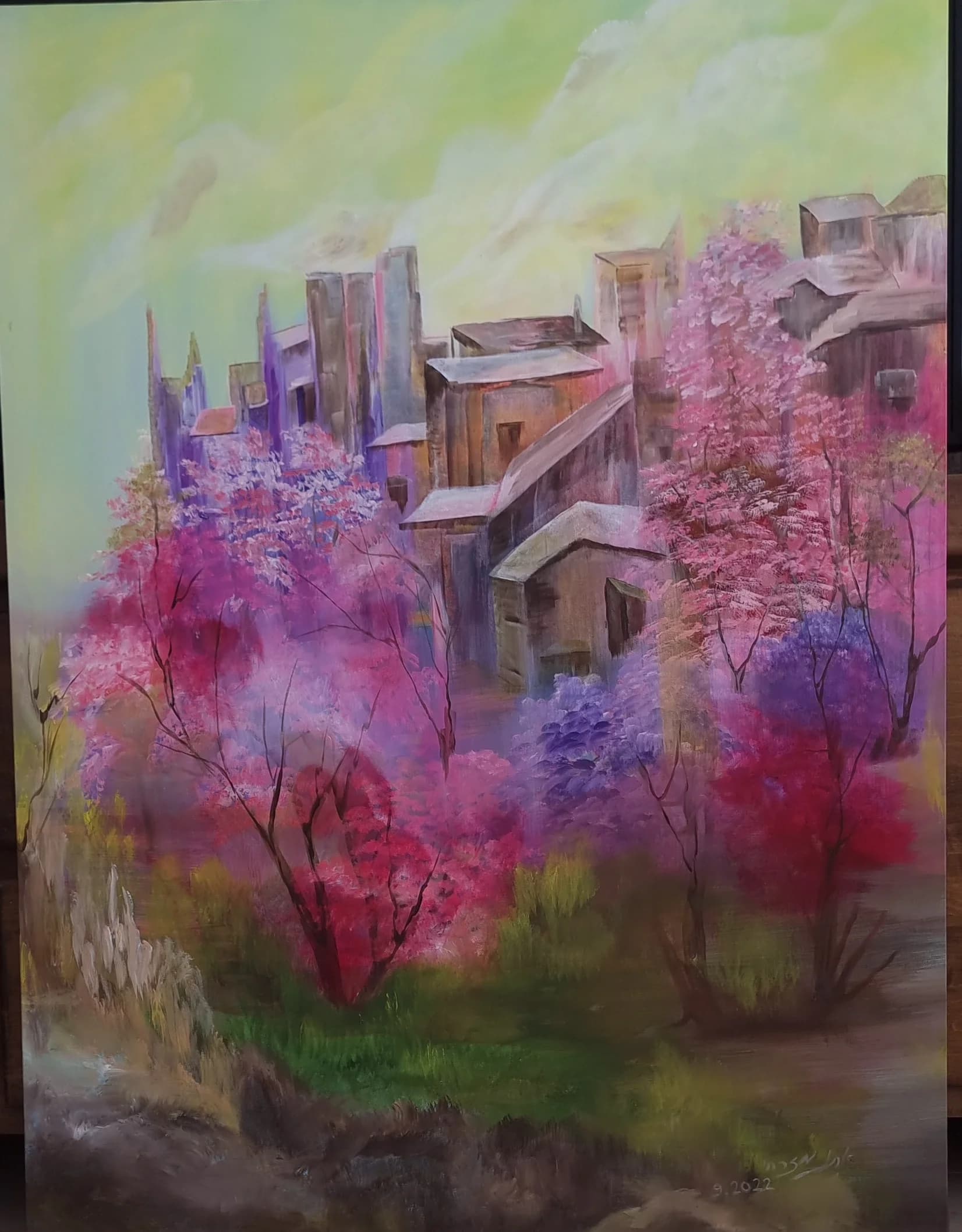 Rooftops in Bloom