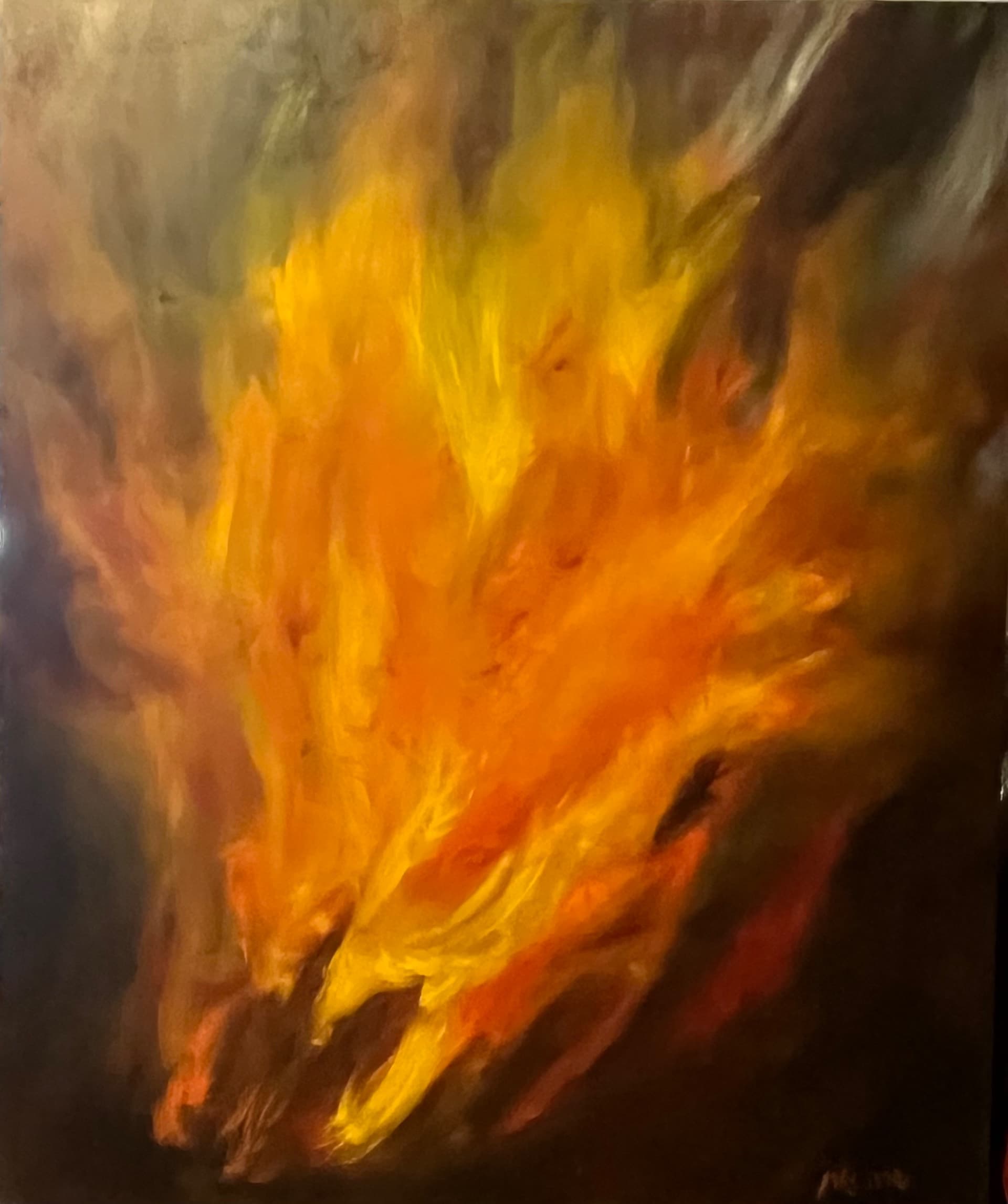 inside burning