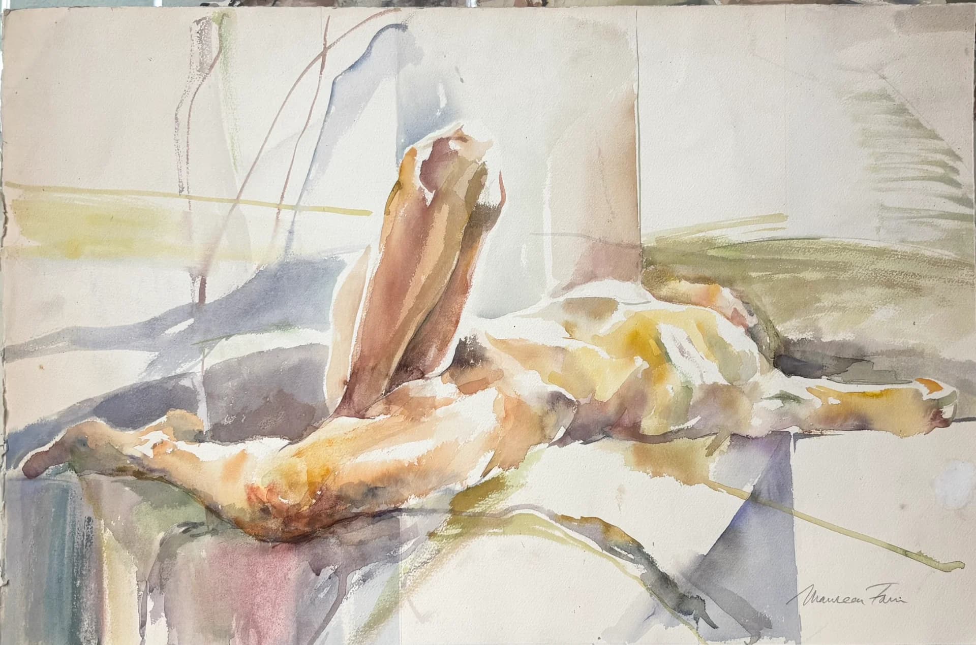 Reclining Figure in Light