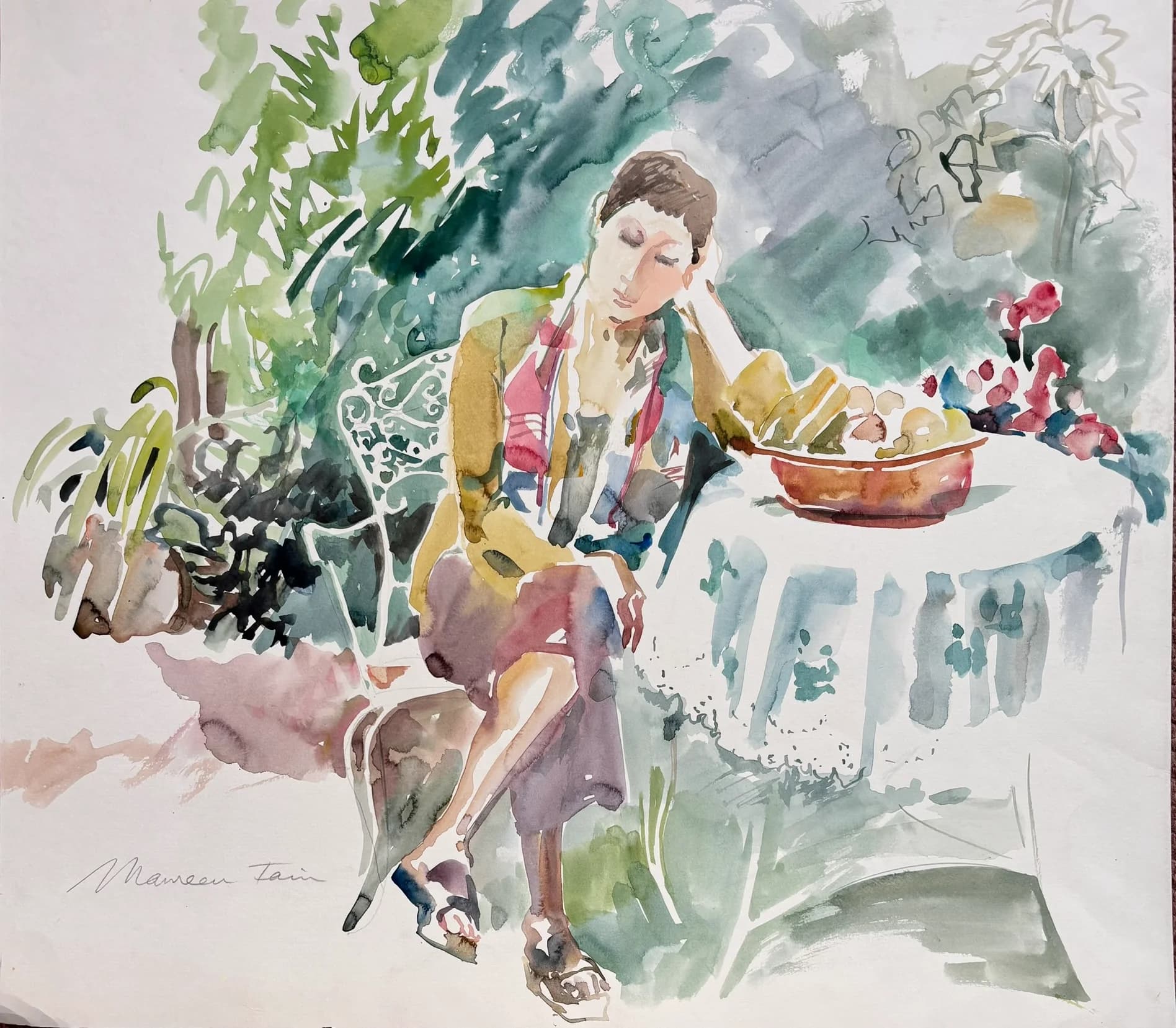 A Quiet Garden Pause