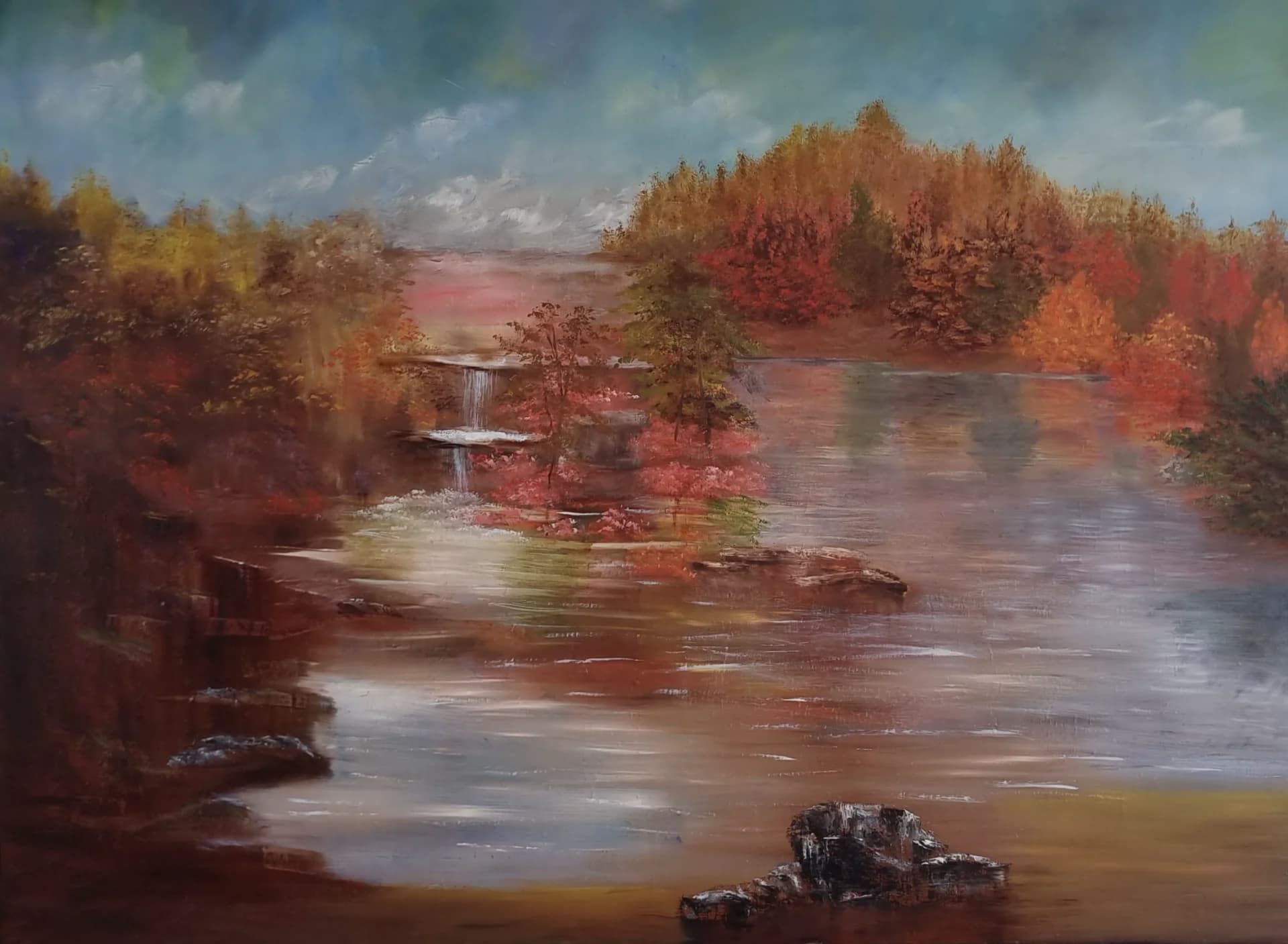 Autumn Water, Quiet Falls
