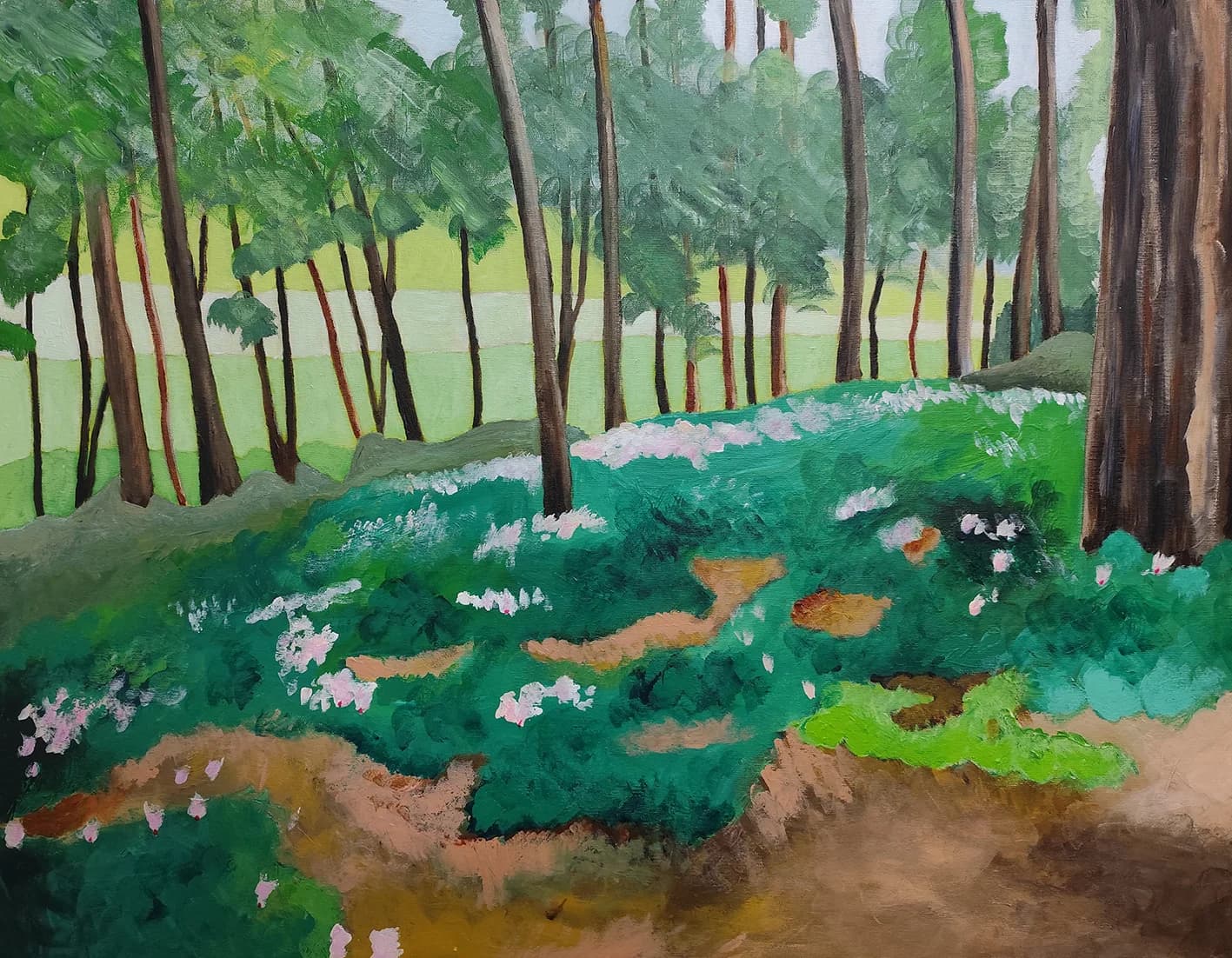 Path Through Green Woods