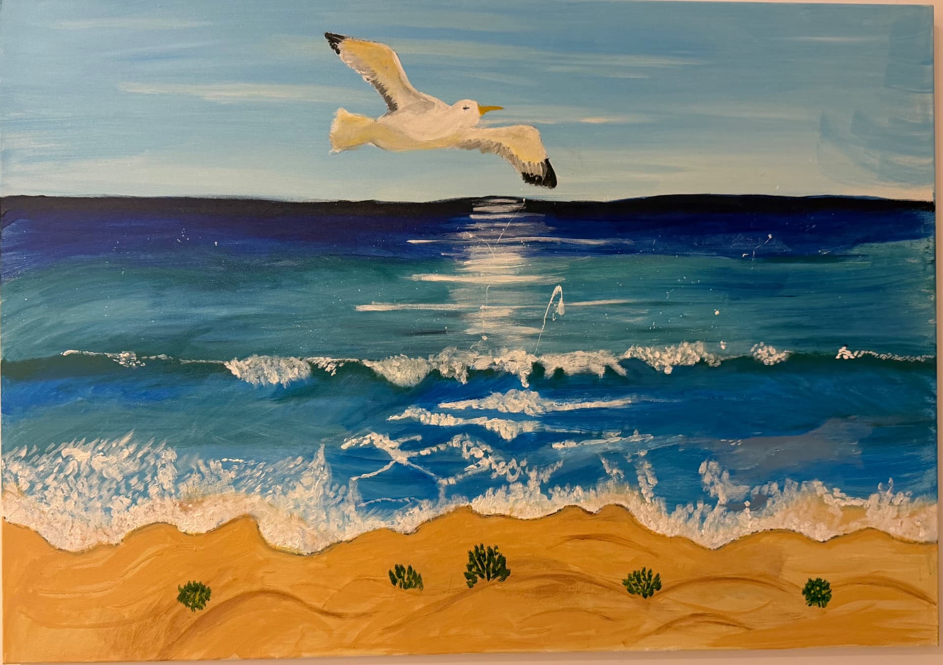 Flight Above the Breakers