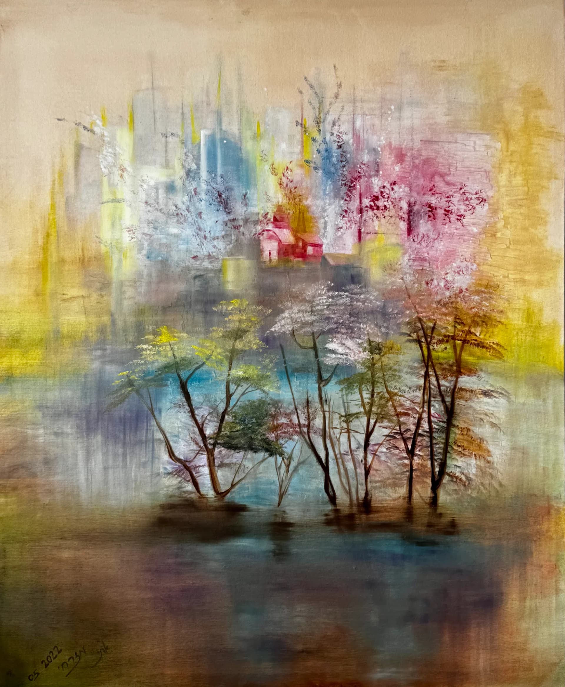Garden Through the Mist