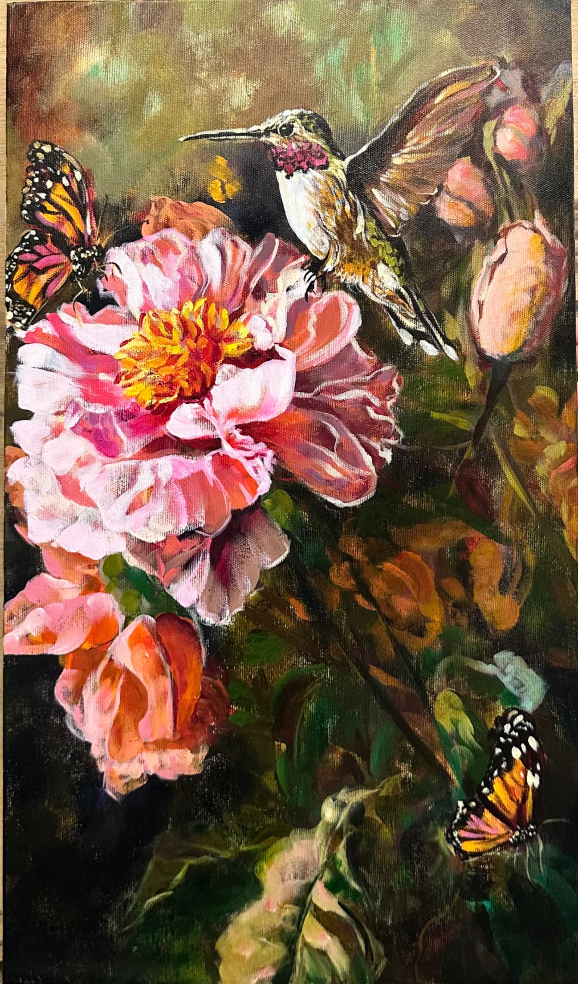 Hummingbird in Bloom