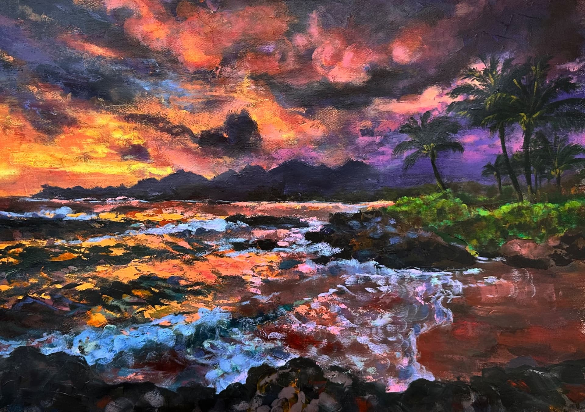 Tropical Coast Afterglow