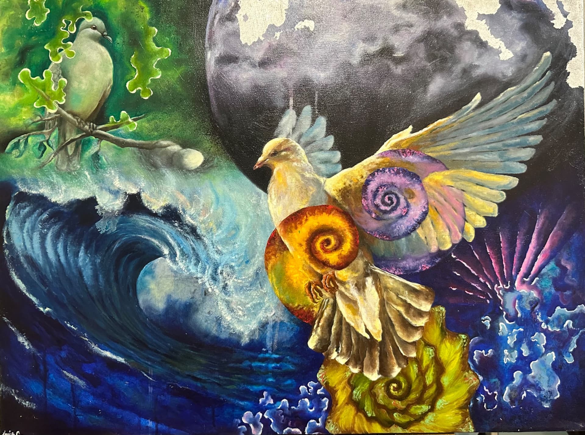 Between Wing and Wave