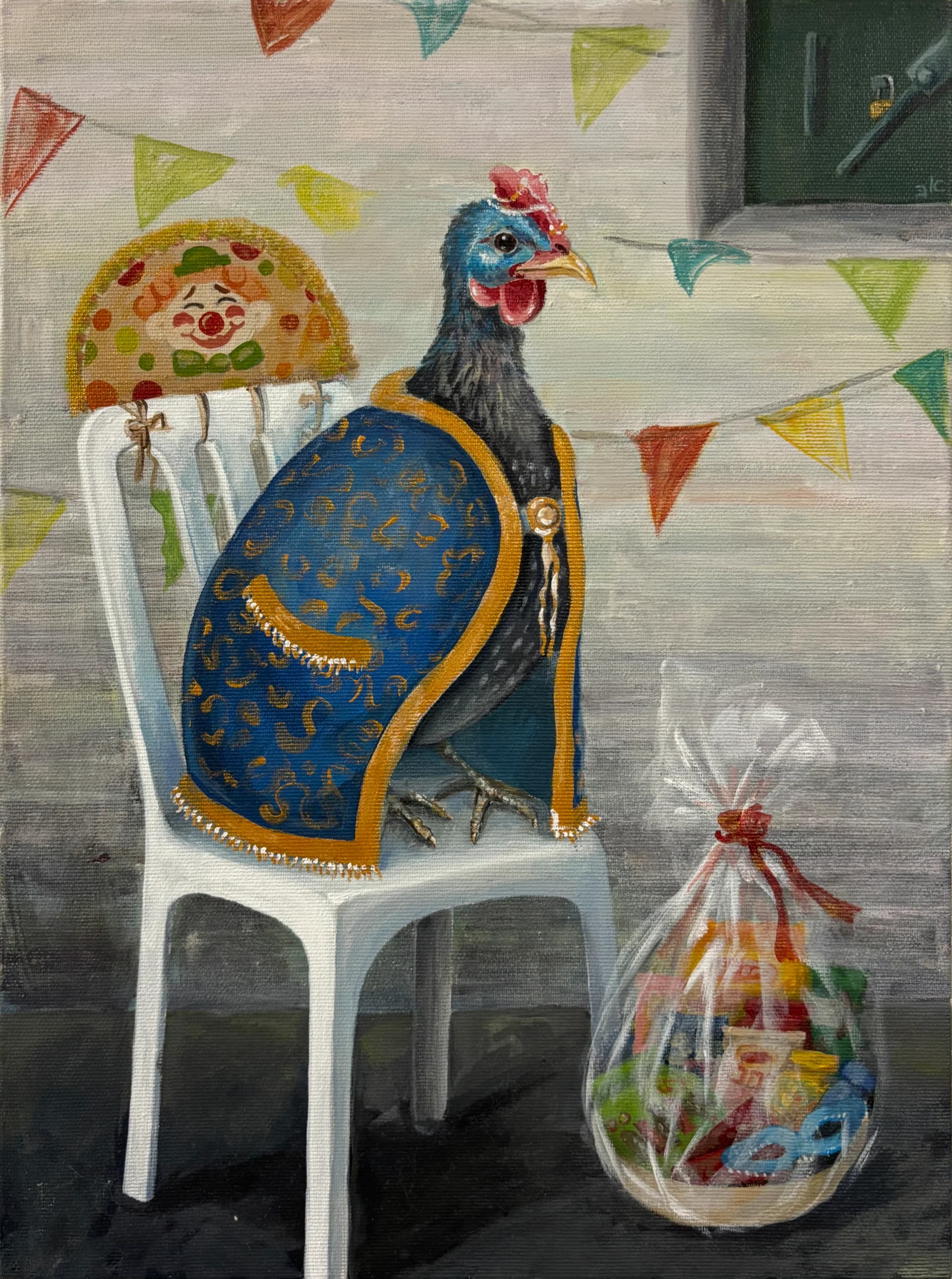 Guinea Fowl Celebrates Purim in a Shelter for the First Time