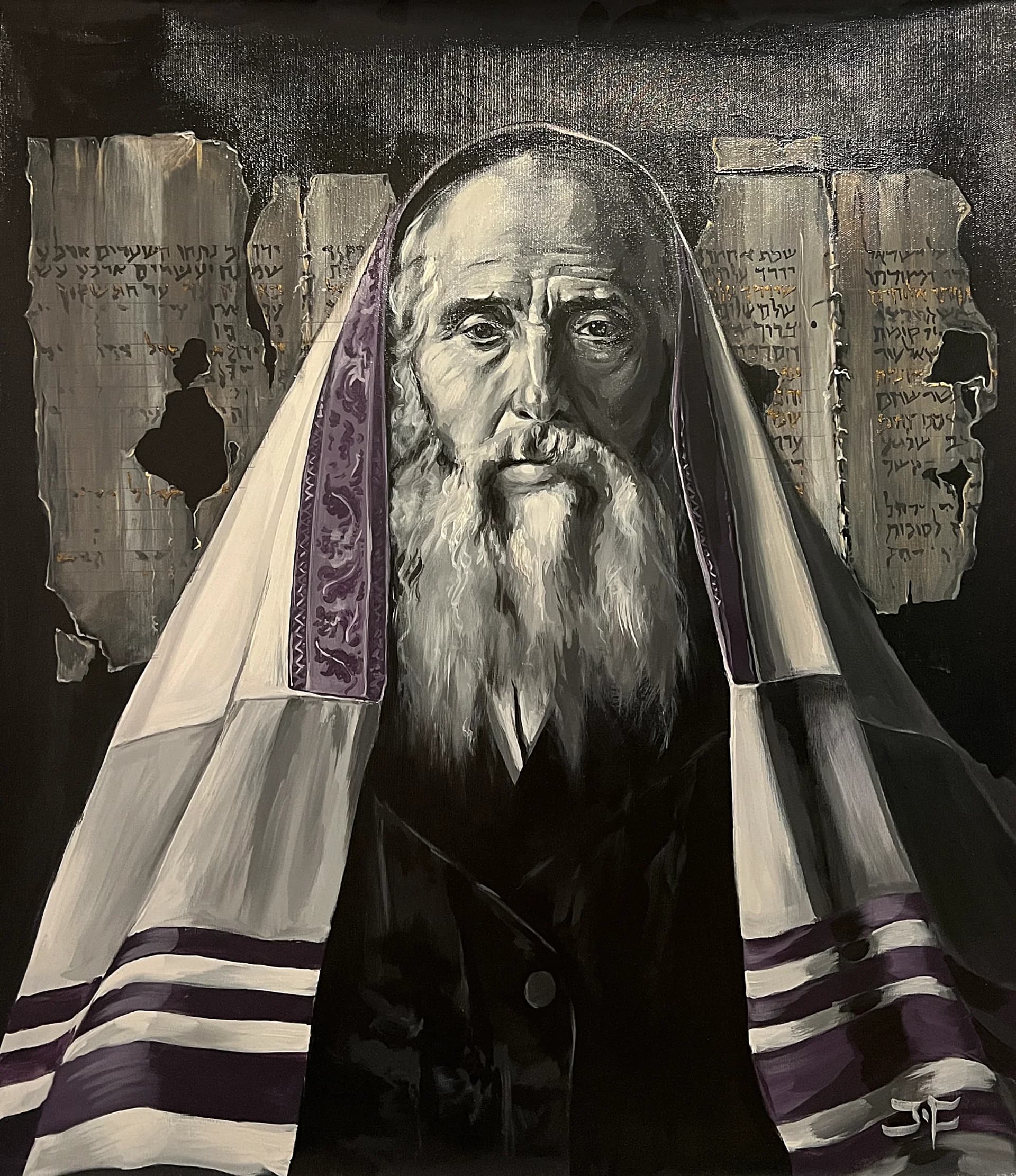 Old jew (Homage to isidor Kaufman)