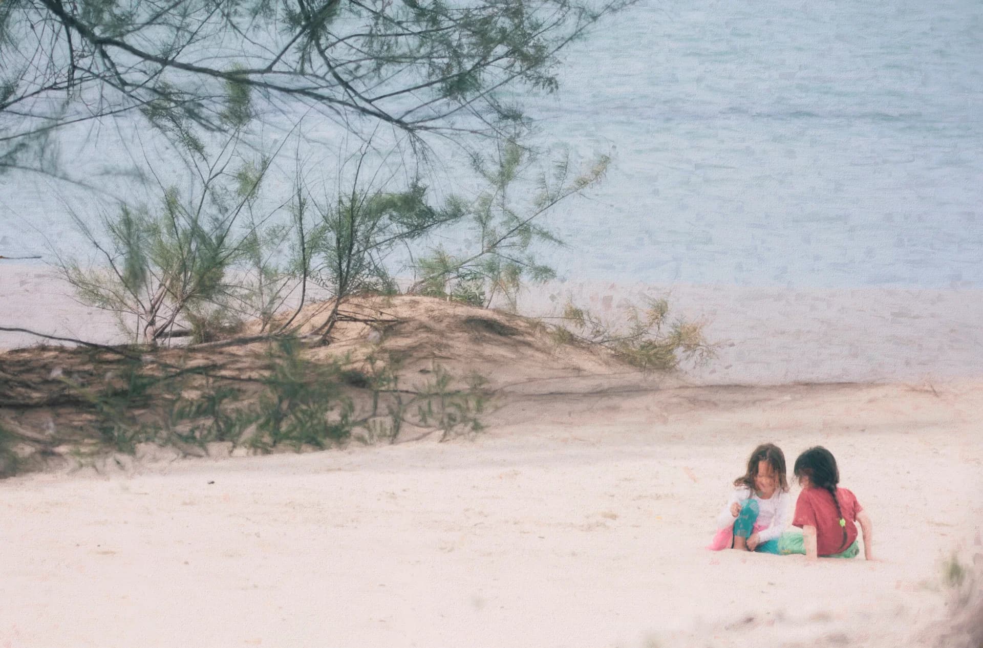Together on the Sand