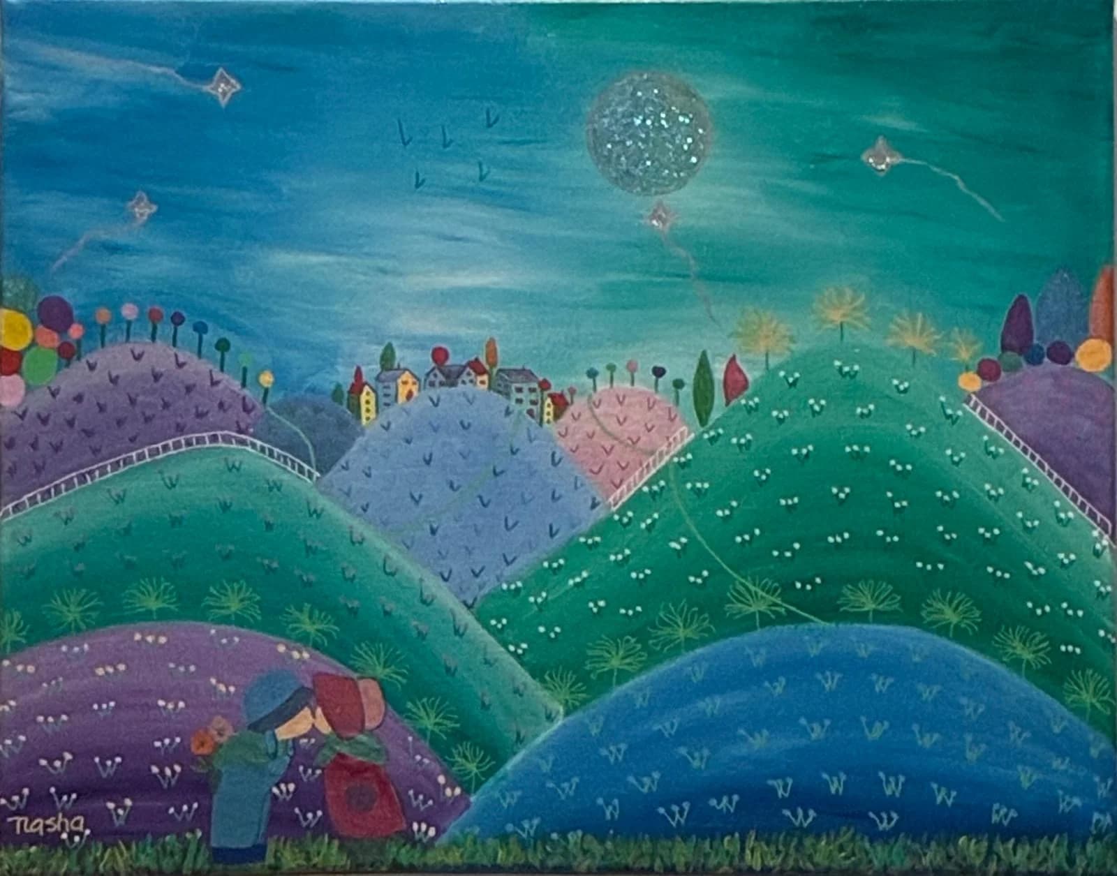 The green moon