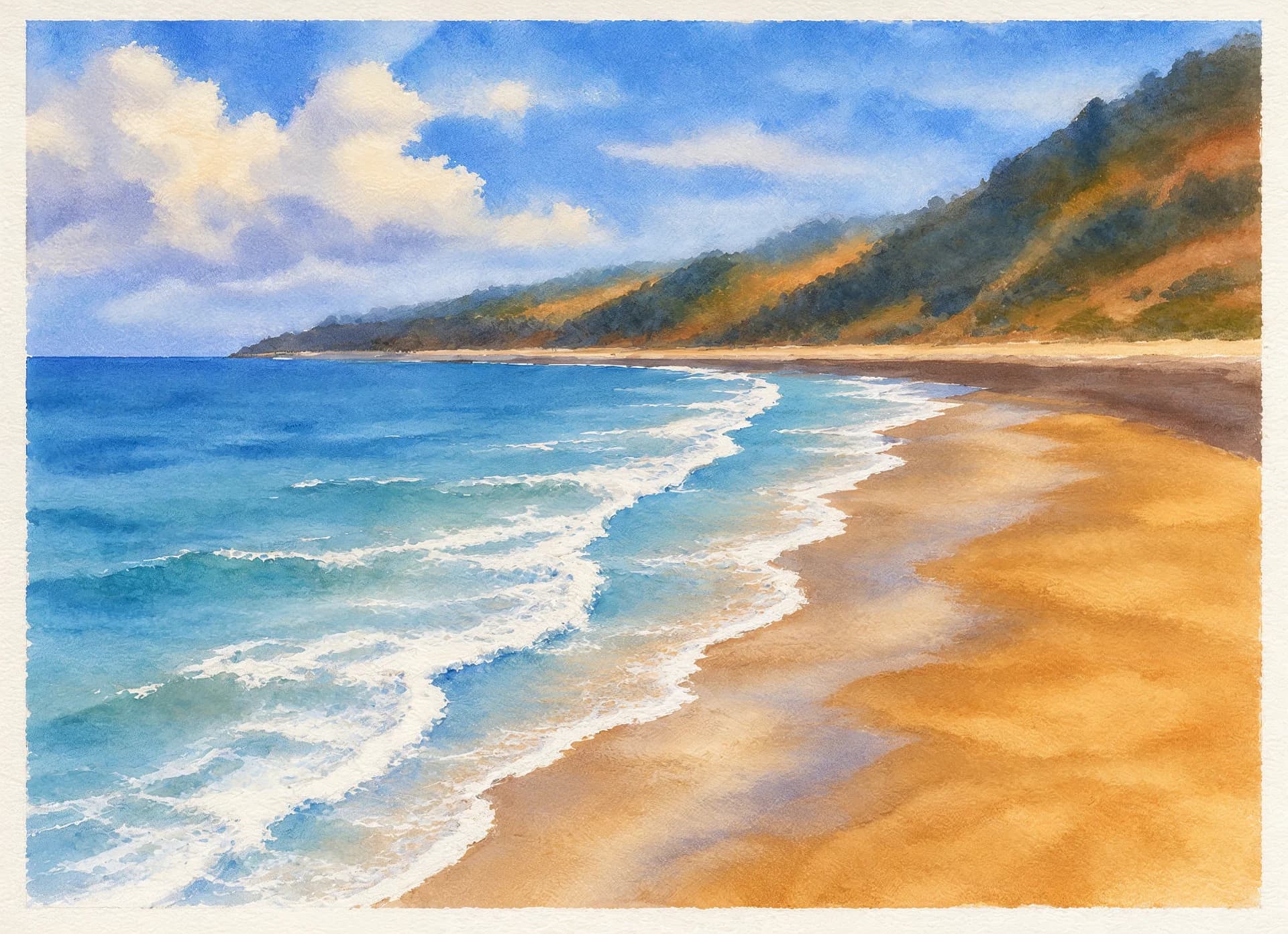 Where the Shore Curves